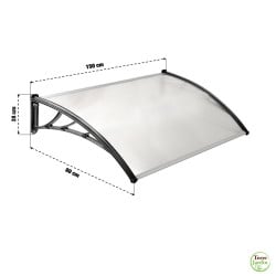 Marquise de porte auvent de porte (3)