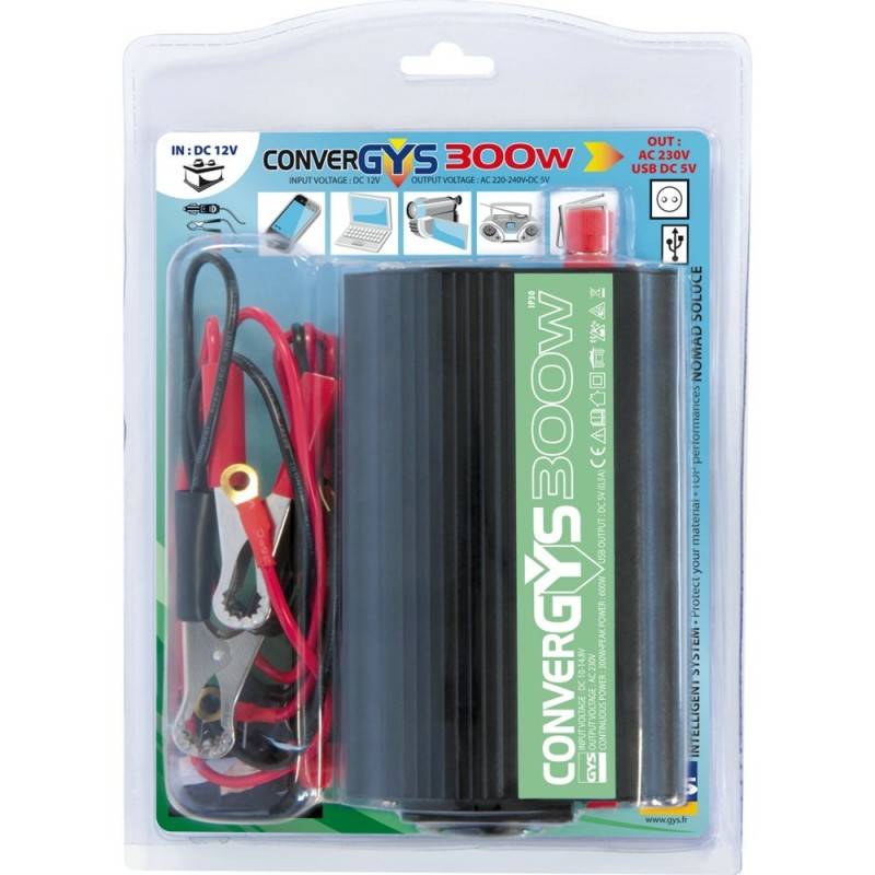 Convertisseur électrique 12V-230V 300 W (1)