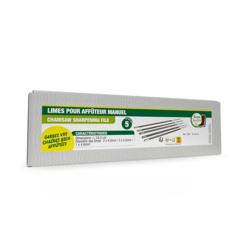 Limes pour affûteur de chaîne manuel (2)