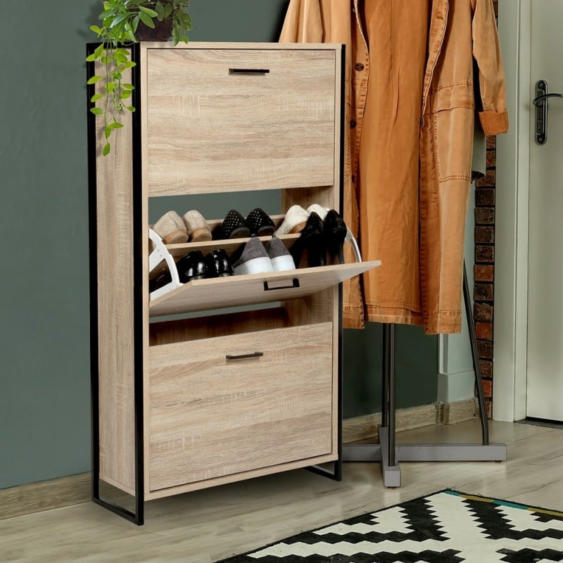 Étagère à chaussures - armoire à chaussures - pour ranger les chaussures -  gain de