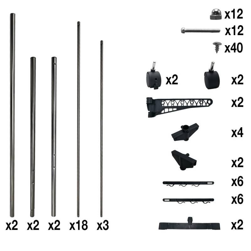 Séchoir Kit&Dry étendoir à linge pliable 3 niveaux