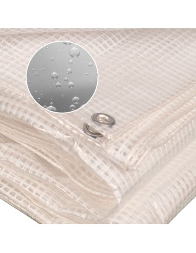 Bâche armée transparente 160g m2 découpable (4)