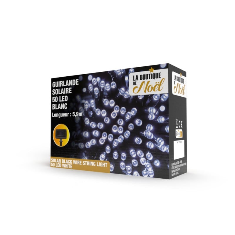 Guirlande solaire à LED multifonction (8)