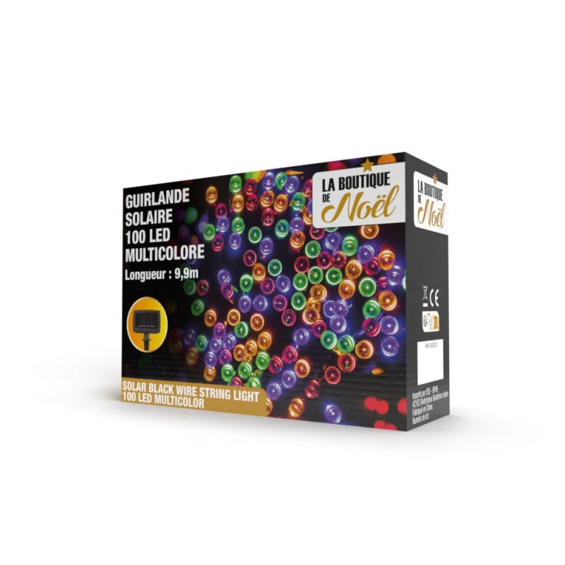 Guirlande solaire à LED multifonction (12)