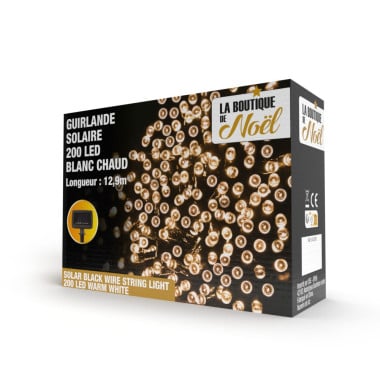 Guirlande solaire à LED multifonction (16)