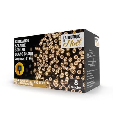 Guirlande solaire à LED multifonction (19)