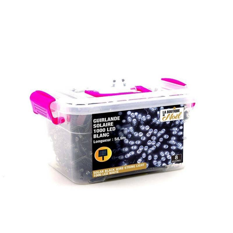 Guirlande solaire à LED multifonction (20)