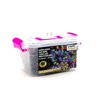 Guirlande solaire à LED multifonction (21)