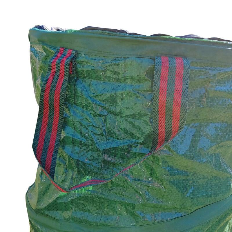 Sac pour déchets verts de jardin pop up 100 L - Lot de 3 (2)