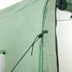 Serre spéciale tomates avec fenêtres moustiquaire et porte zippée (5)