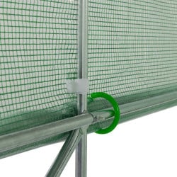 Serre spéciale tomates avec fenêtres moustiquaire et porte zippée (6)