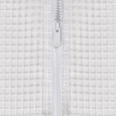 Serre de jardin tunnel blanche 4 saisons 12m2 renforcée 3x4m (2)