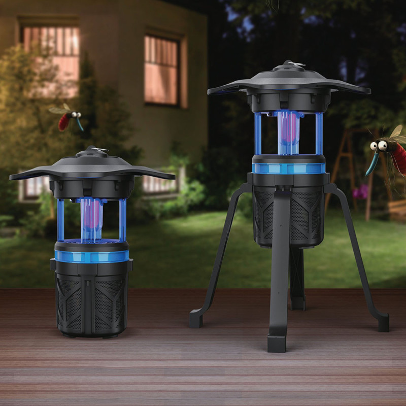 Lampe piège à moustiques et insectes volants (6)