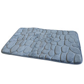 Tapis de bain absorbant effet galet - 80 x 50 CM