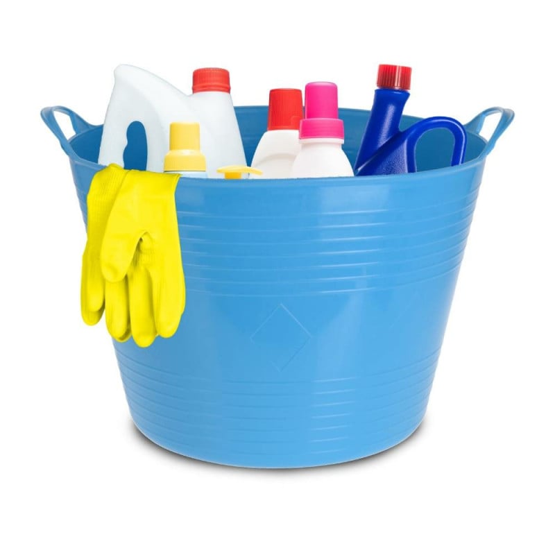 Seau flexible - Panier à linge souple 27 litres (2)