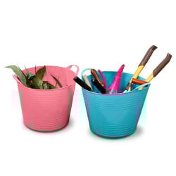 Seau flexible - Panier à linge souple 27 litres (3)