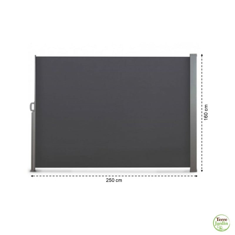 Paravent extérieur rétractable - 2,5 x 1,6 m (1)