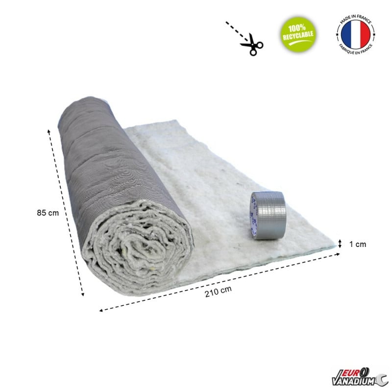 Kit isolation pour porte de Service ou Cellier - Ouatinage et Assemblage  des Alpes - Produits pour vos travaux d'isolation thermique