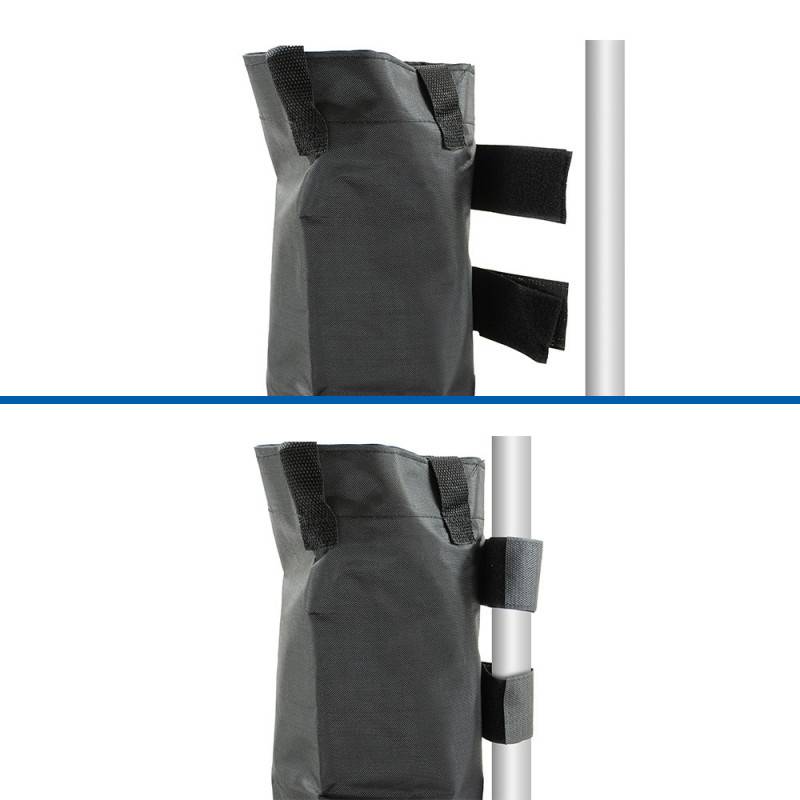 Sac de lestage à remplir pour parasol et mobilier extérieur - 4 x 15kg (3)