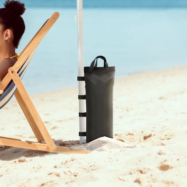 Sac de lestage à remplir pour parasol et mobilier extérieur - 4 x 15kg (5)
