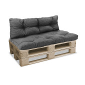 Coussins pour canapé palette assise et dossier 