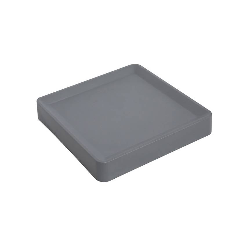 Support carré à roulettes invisibles pour plante et pot de fleurs