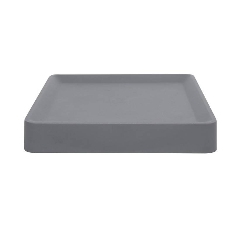 Support carré à roulettes invisibles pour plante et pot de fleurs (2)