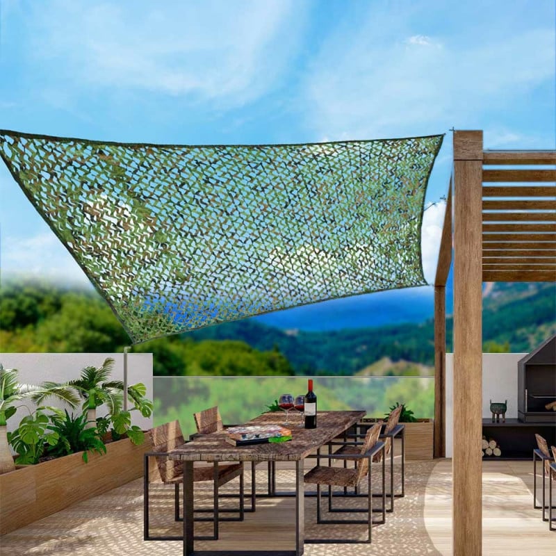 Filet d'ombrage   camouflage (7)