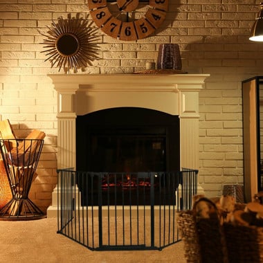 Barrière de sécurité enfant, bébé, animaux - 3 mètres, 5 panneaux (4)