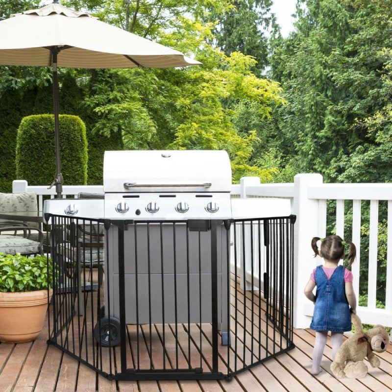 Barrière de Sécurité pour bébé, Animaux Enfant Grille de