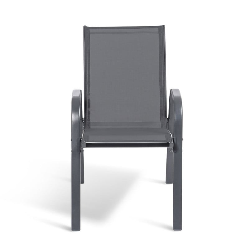 Chaises de jardin textilène - x 4 (2)