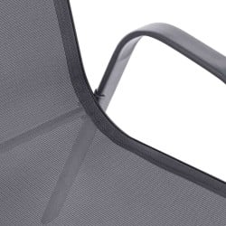 Chaises de jardin textilène - x 4 (7)
