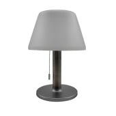 Lampe de table solaire avec interrupteur à tirette