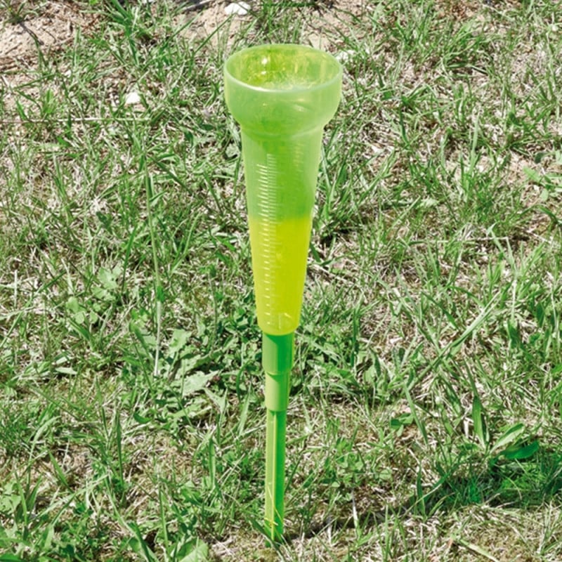 Garosa Pluviomètre en plastique, pluviomètre de jardin, tube pluviométrique  en plastique mesure précise pour jardin extérieur capacité de 35 mm de  jardin 