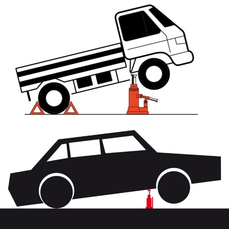 Cric hydraulique bouteille 2 Tonnes (3)