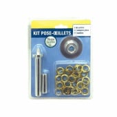 1 kit pose œillets + 1 lot d’œillets