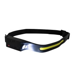 Lampe frontale rechargeable avec détecteur de mouvement (1)