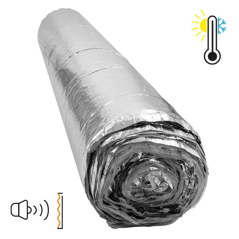 Isolant multicouche mince pour toiture et rénovation - Isolation thermique et phonique découpable 27 épaisseurs (1)