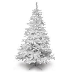 Sapin de Noël artificiel tradition et qualité - Arbre pour décoration de Noël avec support (22)