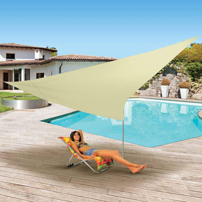 Voile d'ombrage triangulaire (9)
