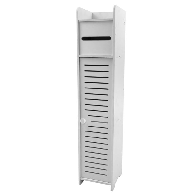 Meuble de rangement avec dérouleur de papier toilette