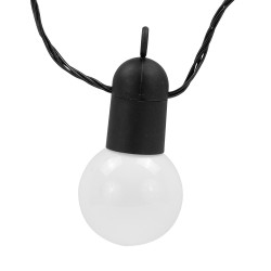 Guirlande lumineuse guinguette électrique 30 LED interconnectable