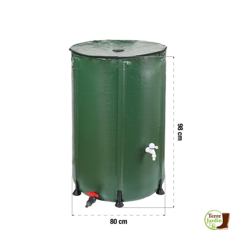 Cuve 1000 litres. UNPACK - Simple, pas cher, pliable. Installer un  récupérateur d'eau écoresponsable