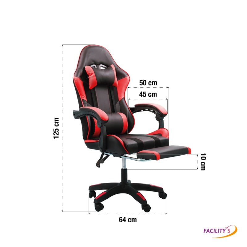 Chaise gaming ergonomique