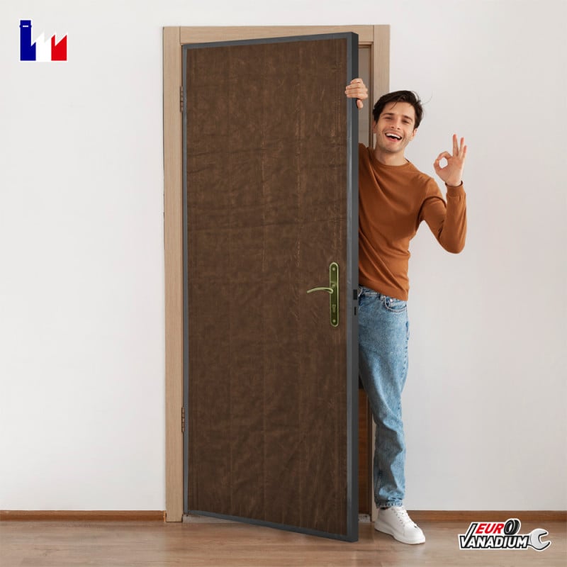 Kit isolation porte de service 210 x 85 CM]  Isolation porte, Porte de  service, Porte garage