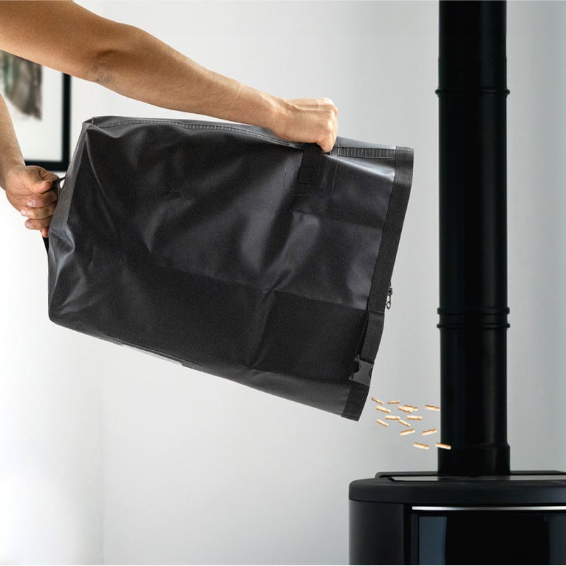 Sac de rangement pour granulés et pellets de bois