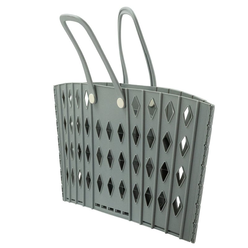 Panier plastique pliable