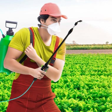 Lance télescopique pulvérisateur à dos