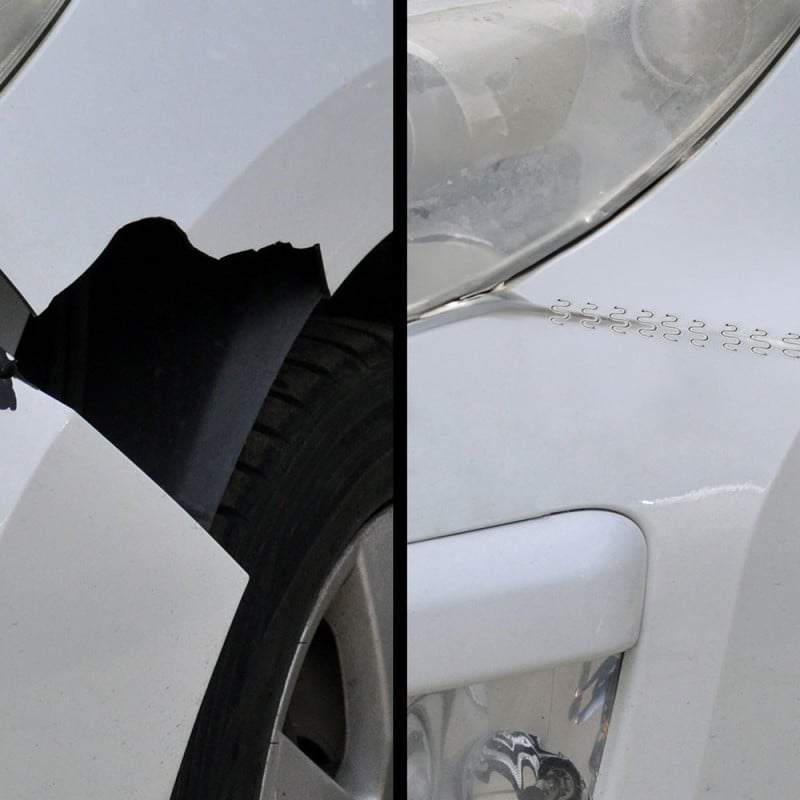 Pistolet pour souder le plastique 50 W - Kit avec agrafes et accessoires