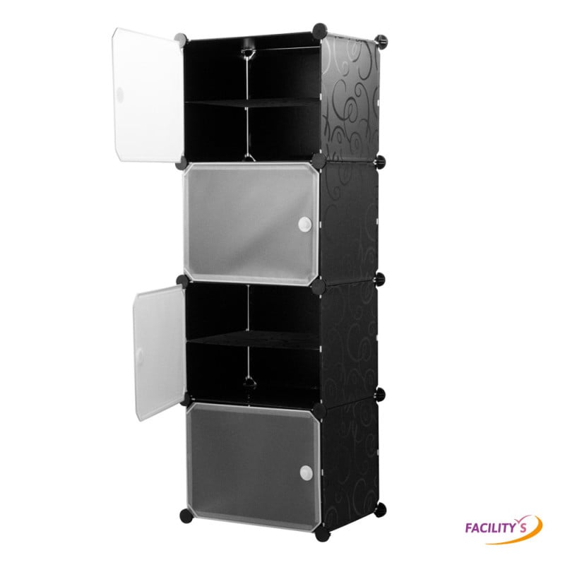 Étagère à chaussures modulable 16 paires